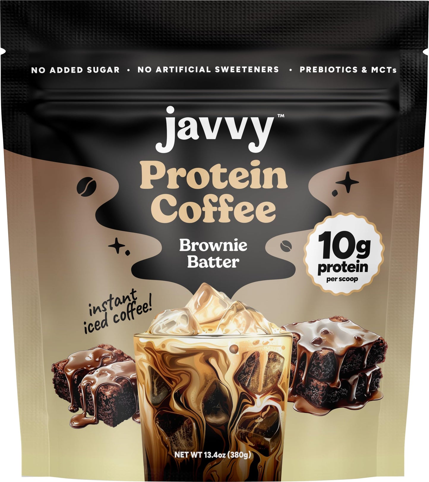 Brownie Batter Protein Iced Coffee - 20 Servings