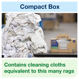 Tork Industrial Cleaning Cloth Gray W7, One-at-a-Time Dispensing, 1 x 210 Cloths, 520374