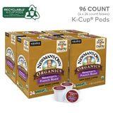 Newman's Own Organics French Roast, Single-Serve Keurig K-Cup Pods, Dark Roast Coffee, 96 Count