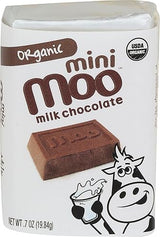 Moo Chocolate Organic Mini Milk Chocolate Bar, 0.7 OZ