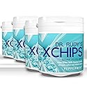 Mint Xylitol Xchips by Dr Rudy's: 4 Pack for Dry Mouth & Fresh Breath