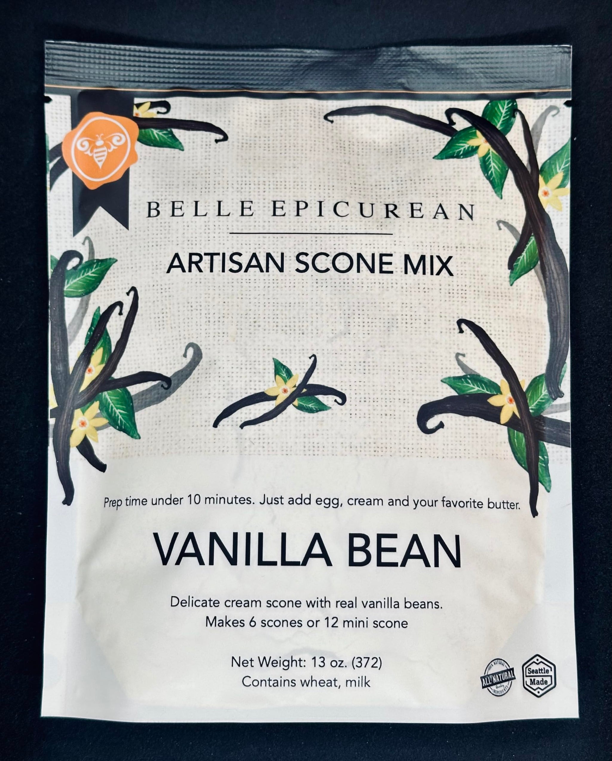 Belle Epicurean Vanilla Scone Mix, 13 oz.