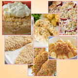 Fusion Select 7 Oz Panko Bread Crumbs - Japanese-Style Toasted Vegan Panko Breadcrumbs for Breading, Frying, Baking - For Fried Chicken & Pork, Baked Pasta, Roasted Vegetables, Tonkatsu