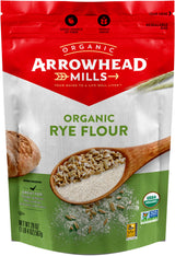 Arrowhead Mills Organic Rye Flour, 20 oz (3 Pack)