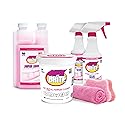 Quick 'n Brite Ultimate Cleaning Kit - Includes 32oz Paste, 16oz Super Shot, 2 Refillable Spray Bottles, Microfiber Towel, Scrubber Sponge & Quick