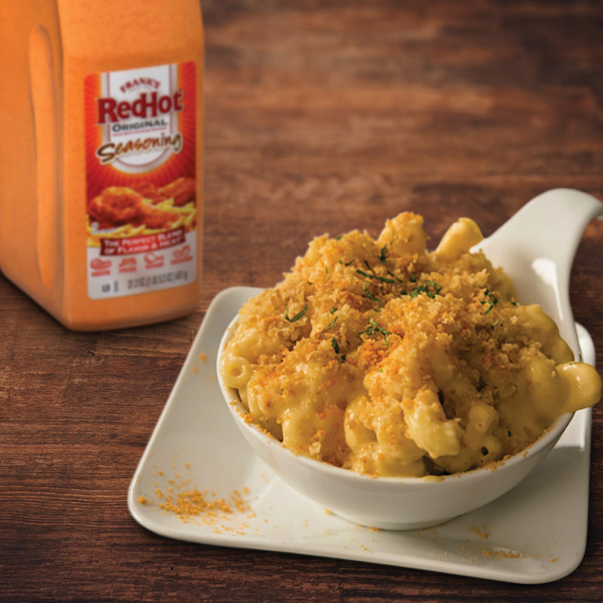 Frank's RedHot Original Seasoning, 21.2 oz - One 21.2 Ounce Container of Hot Sauce Seasoning Blend of Savory Garlic and Spicy Cayenne Pepper, Perfect
