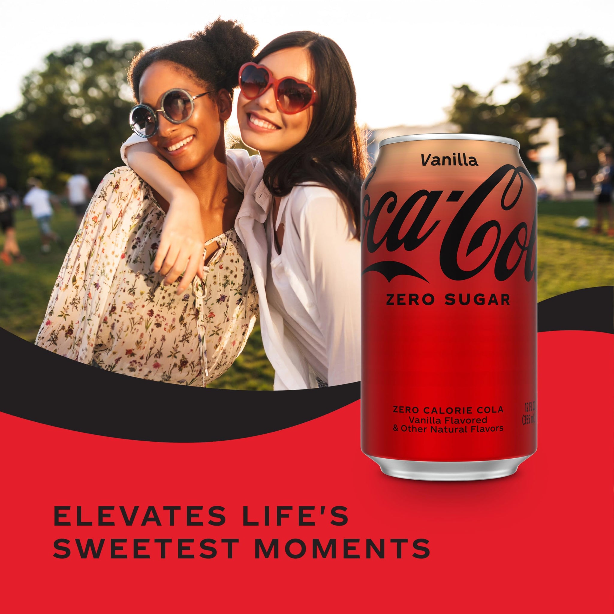 Coca-cola Zero Vanilla Calorie Free, 144 Fl. Oz (Pack of 2) By Goinsane