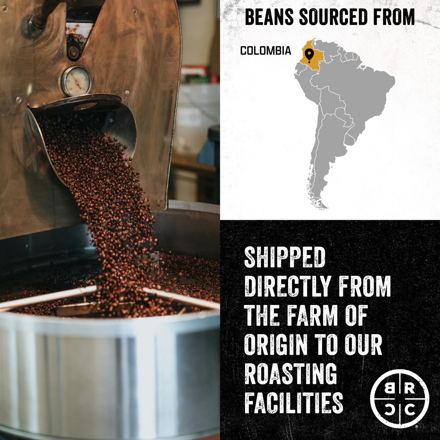 Black Rifle Coffee Company Just Decaf, 12oz Bag, Ground Coffee Medium Roast - Roasted Blend Made from Arabica Beans - Colombian & Brazilian Beans