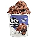 So Delicious Dairy Free Cashew Milk Frozen Dessert, Chocolate Cookies N’ Cream, Vegan, Non-GMO Project Verified, 1 Pint