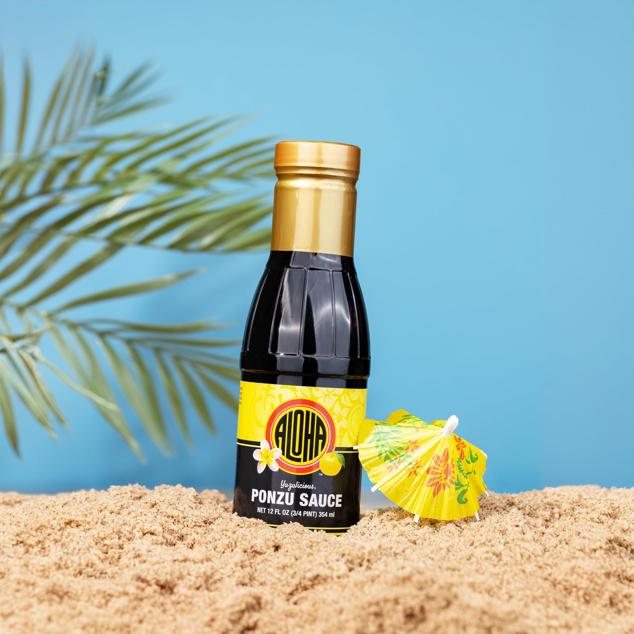 Aloha Shoyu - Ponzu Sauce - Balanced Citrus Flavor - Made in Hawaii - 12 oz. Bottle