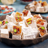 HazerBaba Turkish Delight Pistachio Candy, 3.5oz (Pack of 1), Dulces