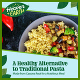 Heaven & Earth Grain Free Pasta, Cassava Pearled Couscous, 8oz (3 Pack) | Paleo Pasta | Vegan | Certified Gluten Free | Kosher for Passover
