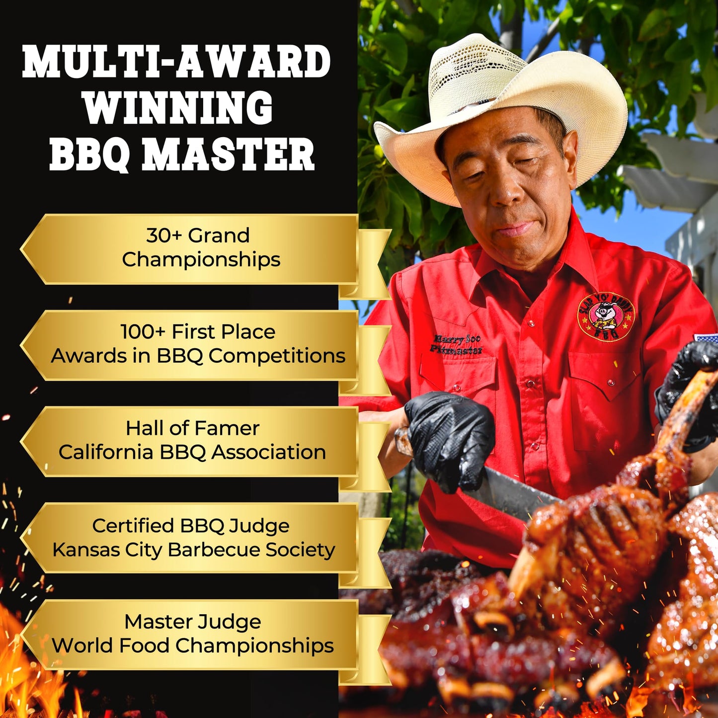 Slap Yo Daddy BBQ Sauce, Original - Championship Barbecue Sauce From Pitmaster Harry Soo - For Grilling & Smoking - No MSG, Gluten-Free - 15 oz