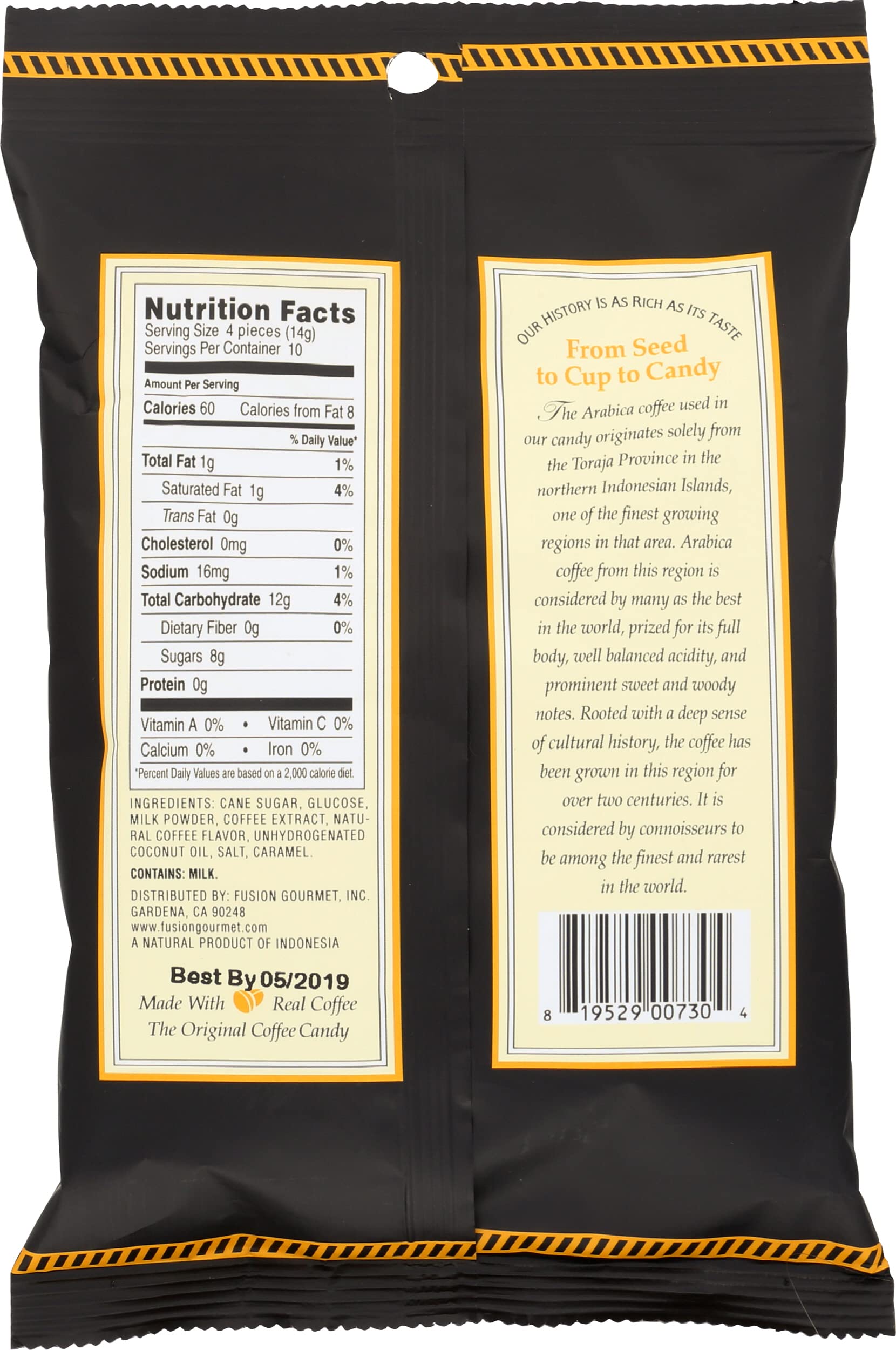Bali's Best Candy Best Coffee, 5.3 oz