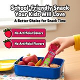 Snakkidz Organic Chewy Granola Bars for Kids, Allergen-Free, Nut-Free, Gluten-Free, Low Sugar Snack Bars Made with Avocado Oil, Individually Wrapped