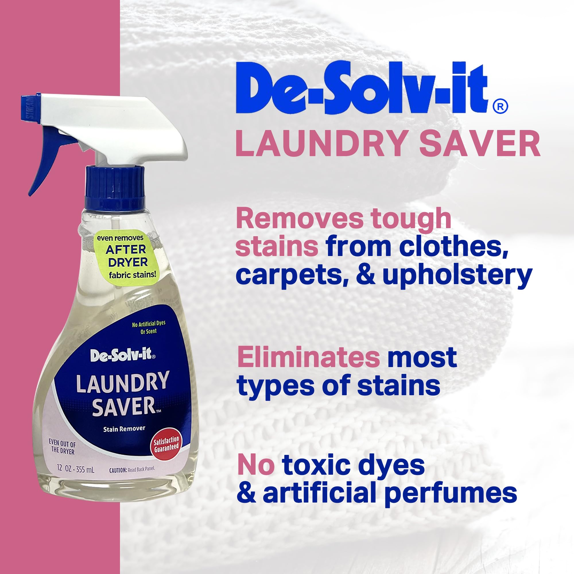 De-Solv-it 11823 Orange Sol Laundry Saver Stain Remover Spray, 12 oz (F?ur ???k)