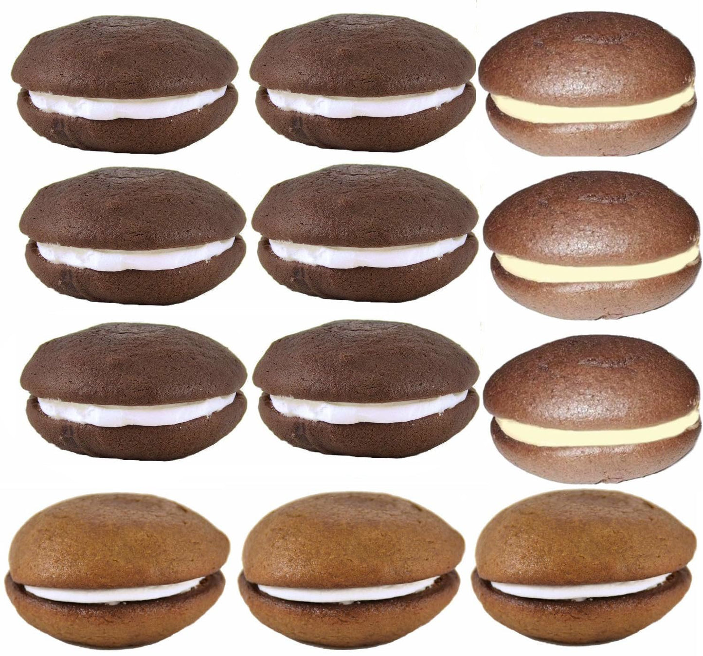 Box of Maine Made Classic Whoopie Pies - Chocolate, 8 Count