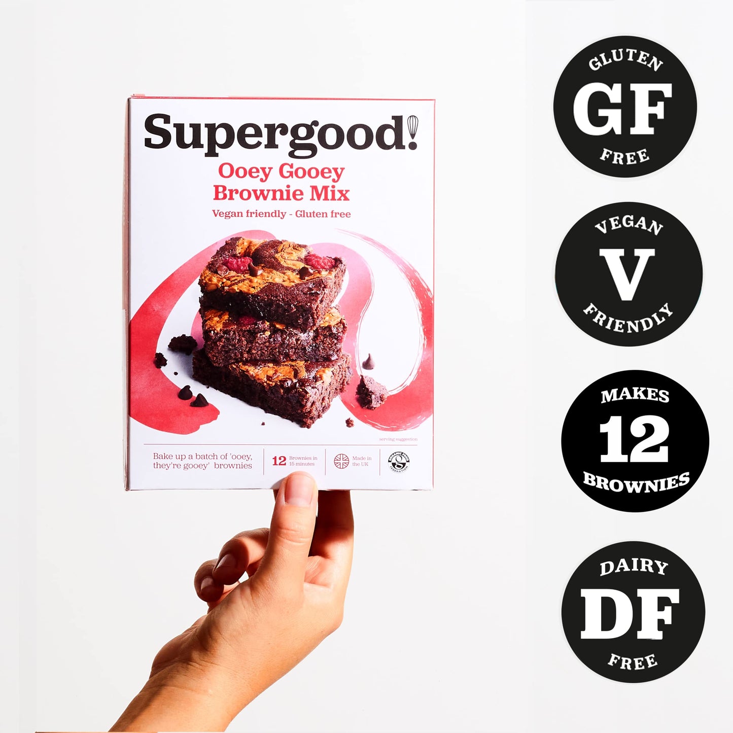 Supergood Ooey Gooey Brownie Mix, 287 GR