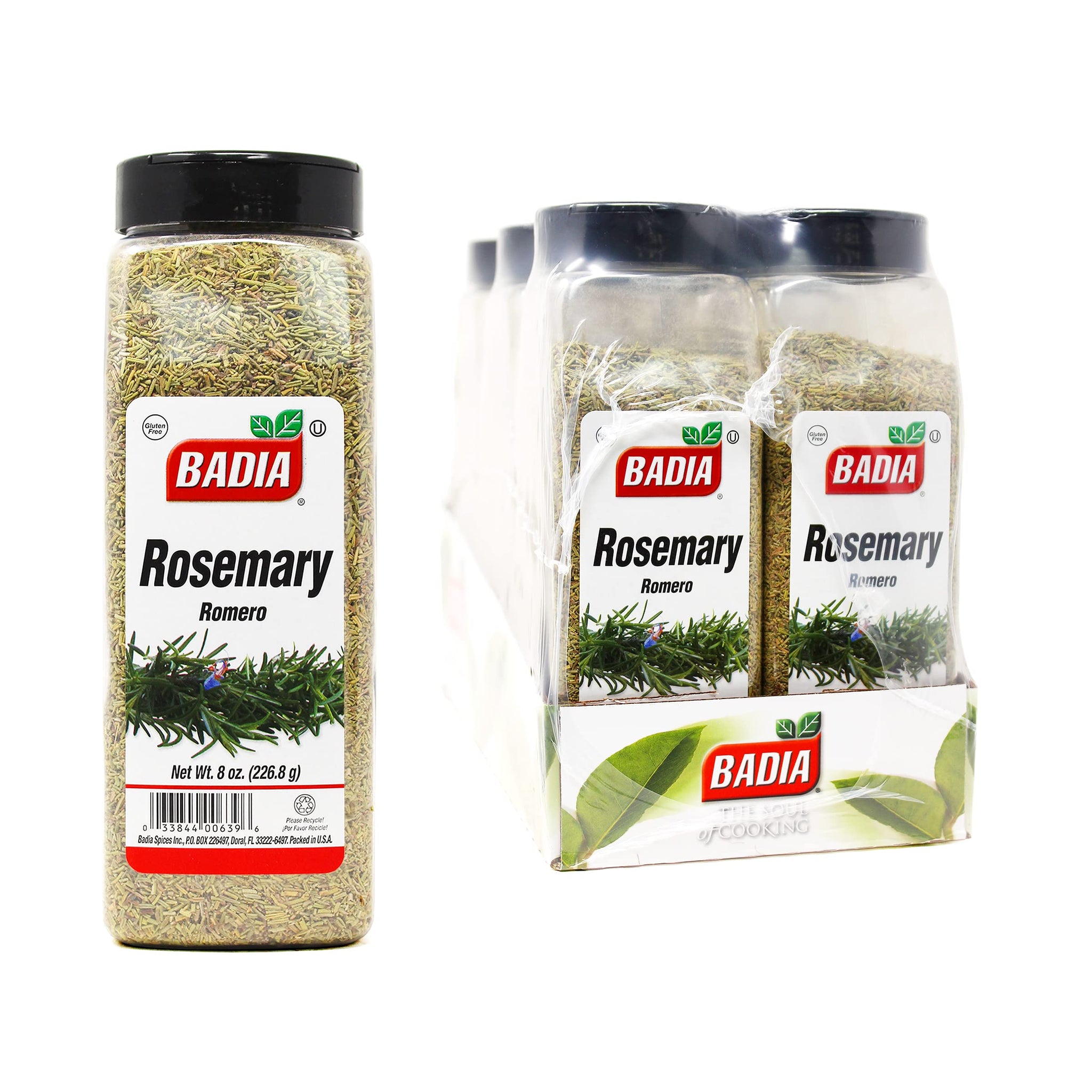 Badia Rosemary Leaves, 8 Ounce (Pack of 6)