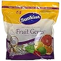 Sunkist Fruit Gems Soft Candy, Assorted Natural Flavors, 2-Lb