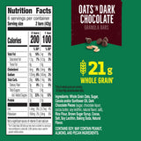 Nature Valley Crunchy Granola Bars, Oats 'n Dark Chocolate, 12 Ct, 8.94 oz (6 Pouches)