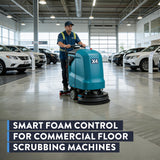Detco Scrubbles Low Foaming Automatic Floor Cleaner, Industrial Strength Concentrate - Deep Cleaning Solution for Concrete Floors, 2oz Per Gallon