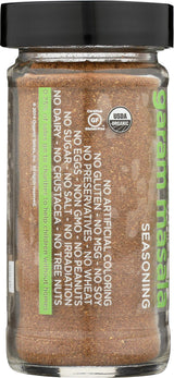 SPICELY Organic Jar Seasoning Garam Masala, 1.6 OZ