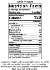 Amish Home-Made Candies (White Pretzels (3-8oz. bag))