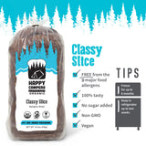 Happy Campers Classy Slice Gluten Free Bread, Organic, Non-GMO, Vegan, 16.2 oz Loaf (Pack of 2)
