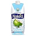 Naked Juice 100% Organic Pure Coconut Water, USDA Organic Certified, NON GMO Project Verified, 16.9 Ounce(Pack of 12)