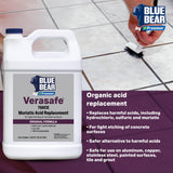 Blue Bear 760CE Verasafe Muriatic Acid Replacement Safer, Fume-Free, Non-Caustic Cleaner & Concrete Etcher Biodegradable Formula for Concrete, Metal