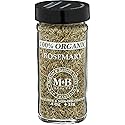 Morton & Bassett 100% Organic Rosemary | Aromatic Herb for Roasting, Soups & Breads | Gluten Free, Salt Free, Non-GMO | 0.8 oz Jar