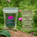 Tu Salud Plus 4oz Milk Thistle Liver Detox Supplement - Cardo Mariano Extract for Liver Cleanse, Supports Healthy Liver Function and Detoxification