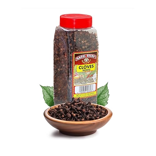 Angel Brand Whole Cloves - Harvested from dried clove tree buds, add bold flavor with hints of sweetness and spice. Ideal for baking - Fresh, Aromatic