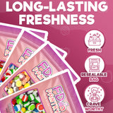 Freeze Dried Candy Variety Pack, Fruit Crunch, 4 oz (4 Pack), Original, Wildberry, Sour, Tropical, Assorted Combo, Gift Bag