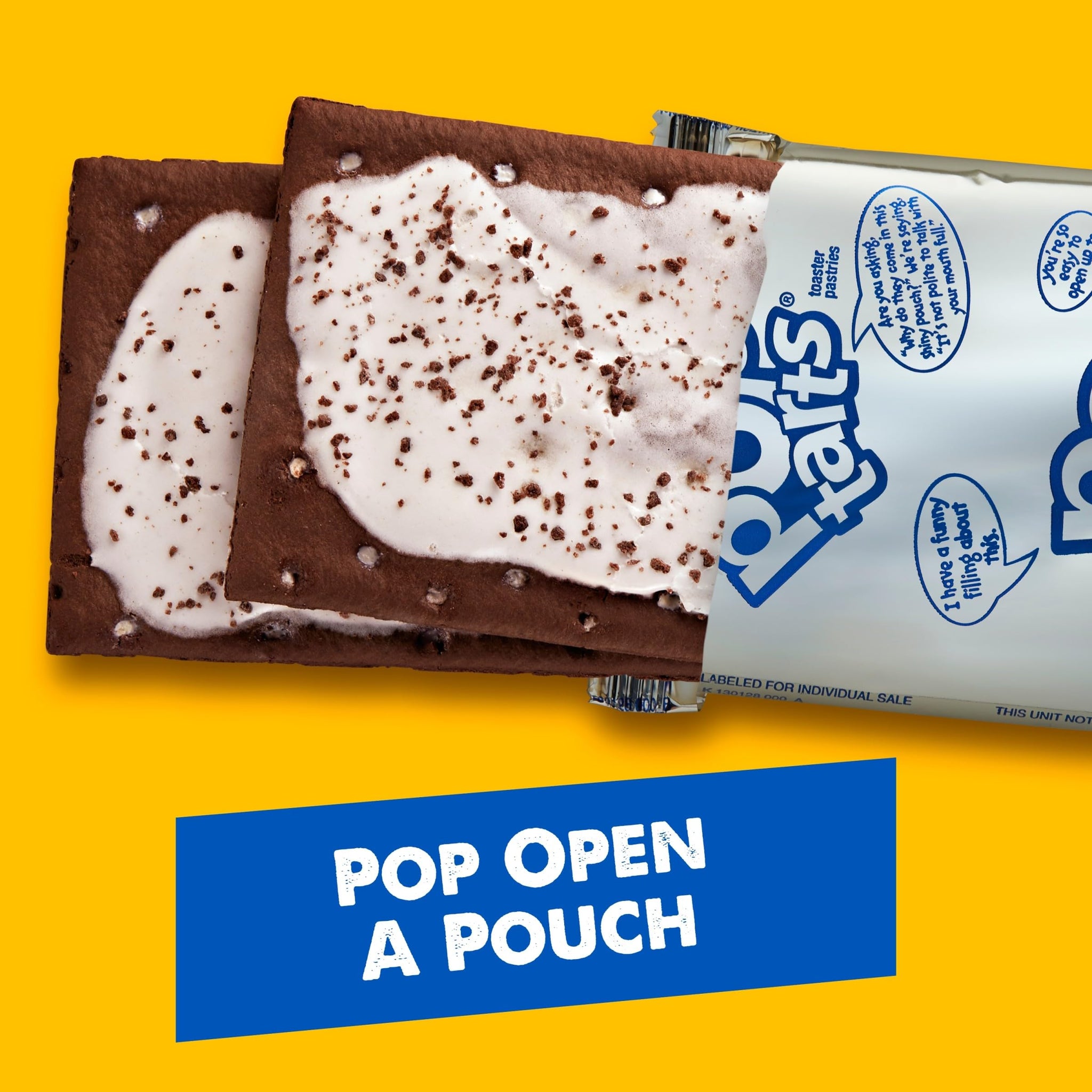 Pop-Tarts Toaster Pastries, Breakfast Foods, Kids Snacks, Frosted Cookies and Creme (12 Pop-Tarts)