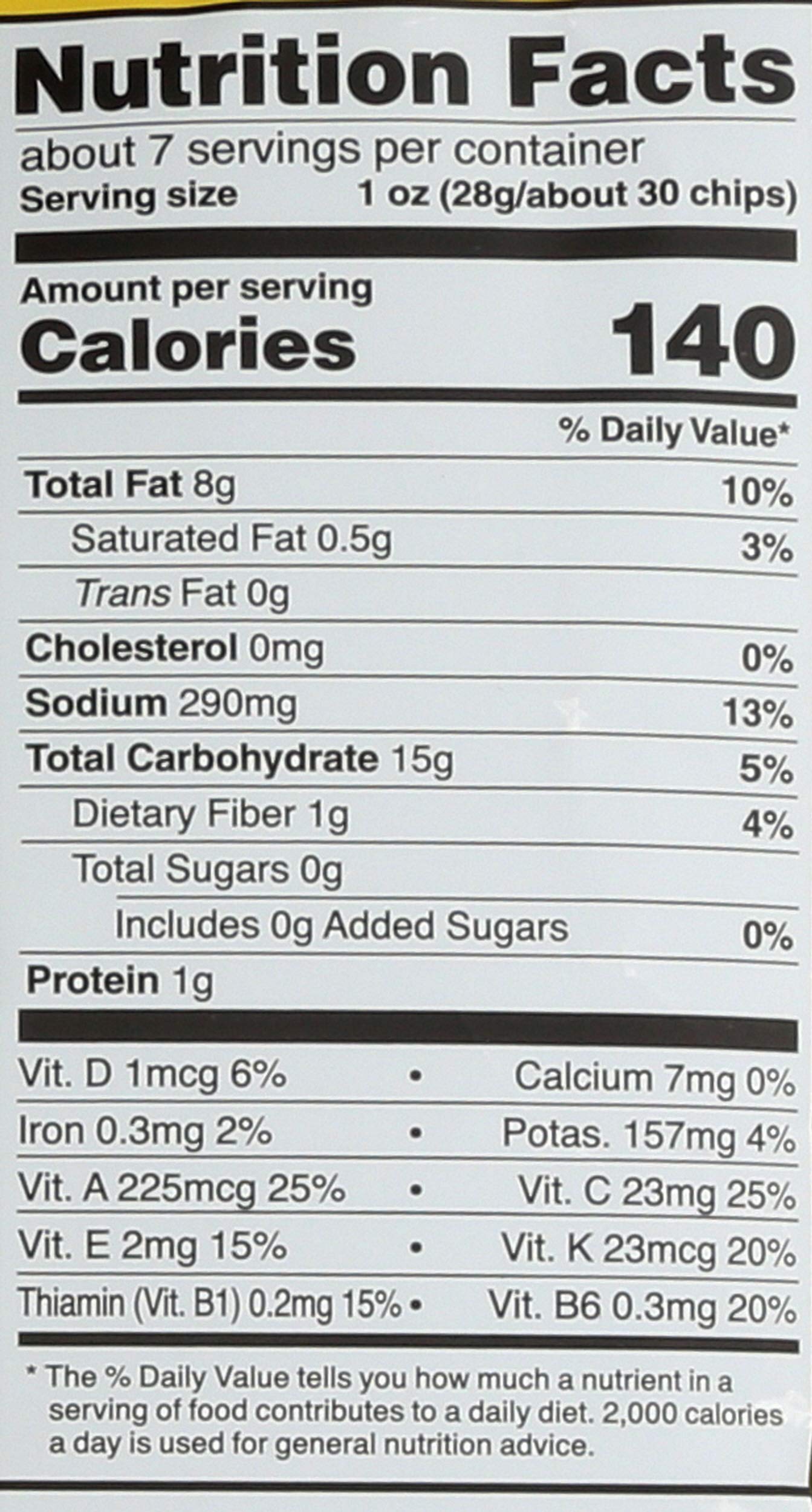 Good Health Veggie Chips Sea Salt, 6.52 Oz