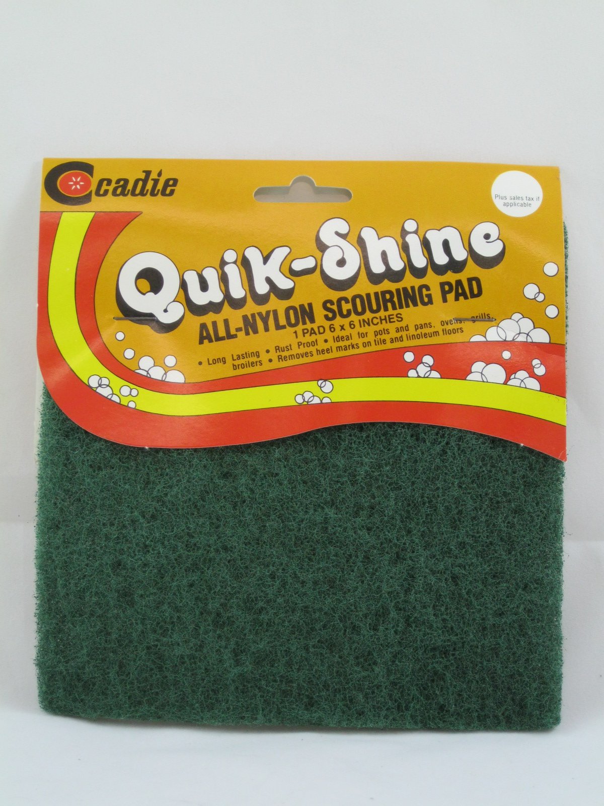 Quik Shine All Nylon Scouring Pad 6 Pack
