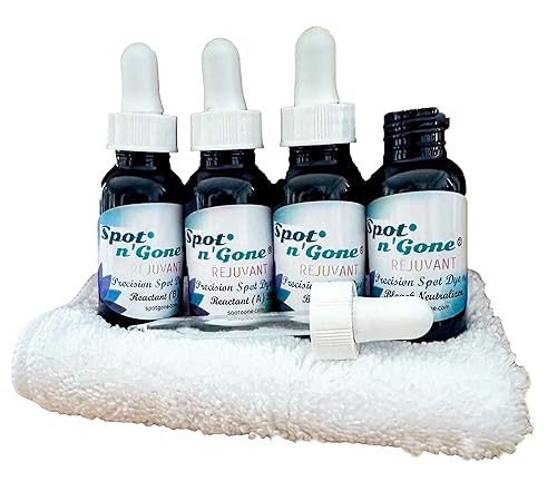BLEACHSTAIN® Precision Carpet Spot Dye Kit | Bleach Stain Repair | Restores Carpet Color on Small Drips and Spots | for Dark Brown, Dark Green