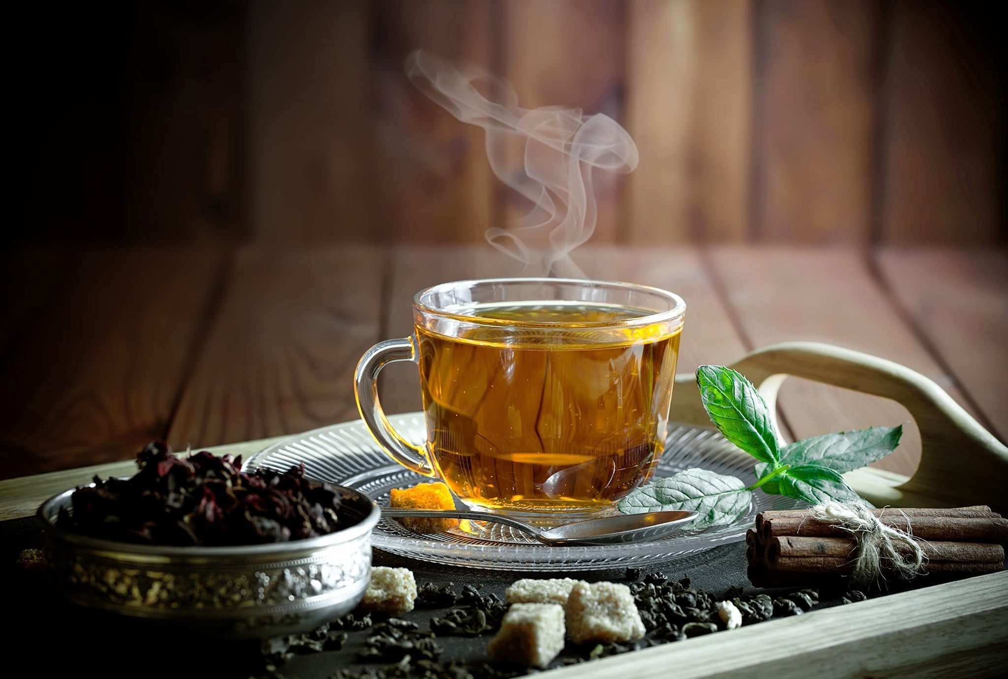Frankincense White Tea With Lemon | 100% All-Natural Boswellia Tea | Organic Pu-erh White Tea - 2 Oz Loose Leaf Blend