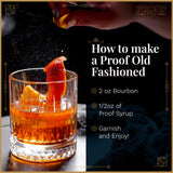 Proof Syrup - Old Fashioned Cocktail Mix - Made with Real Bitters & Cane Sugar - Variety Pack - Fast, Easy, Delicious, Handcrafted Cocktail Syrup - 5