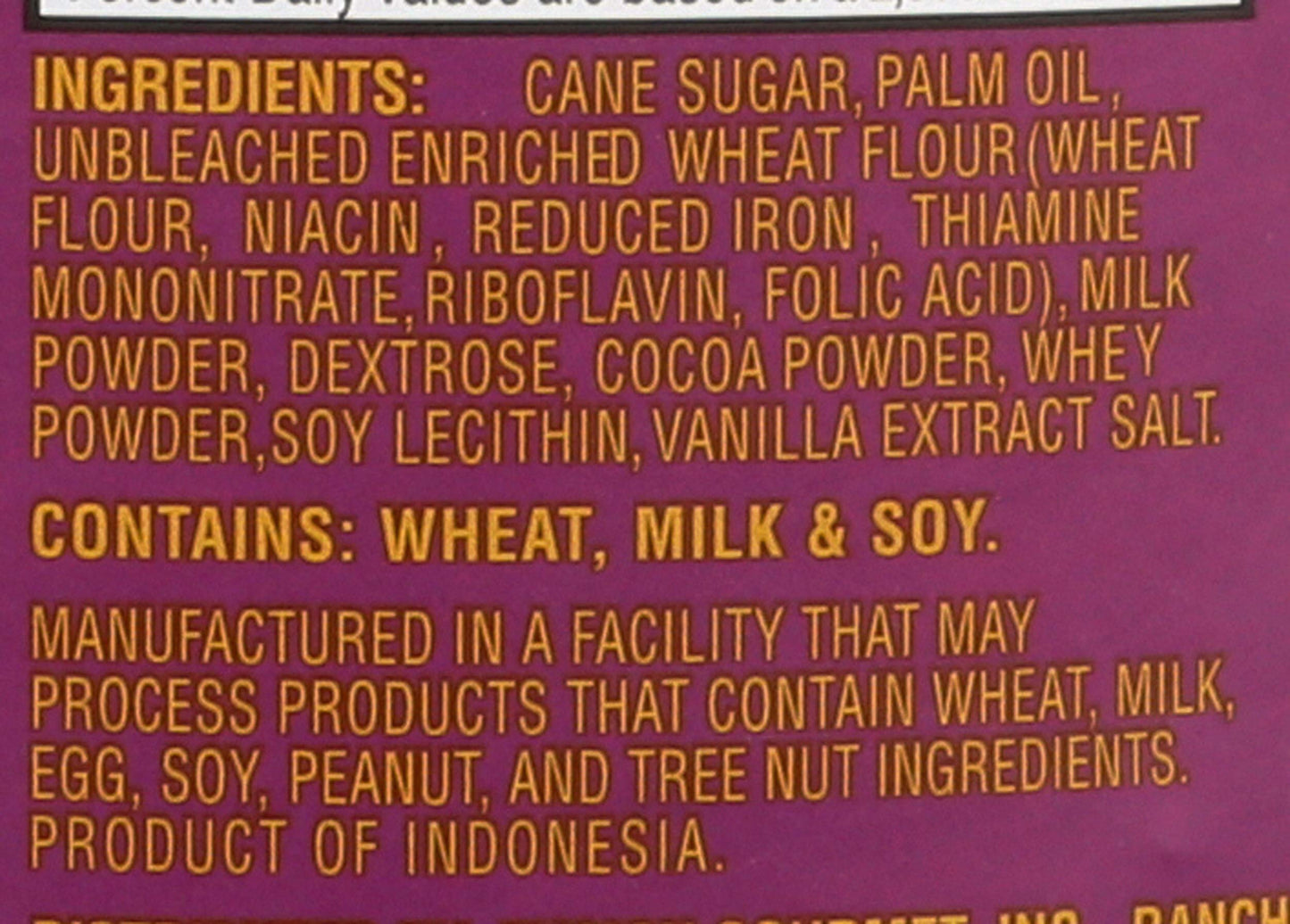 DOLCETTO Dolcetto Wafer Rolls Cookies Cream, 12 OZ