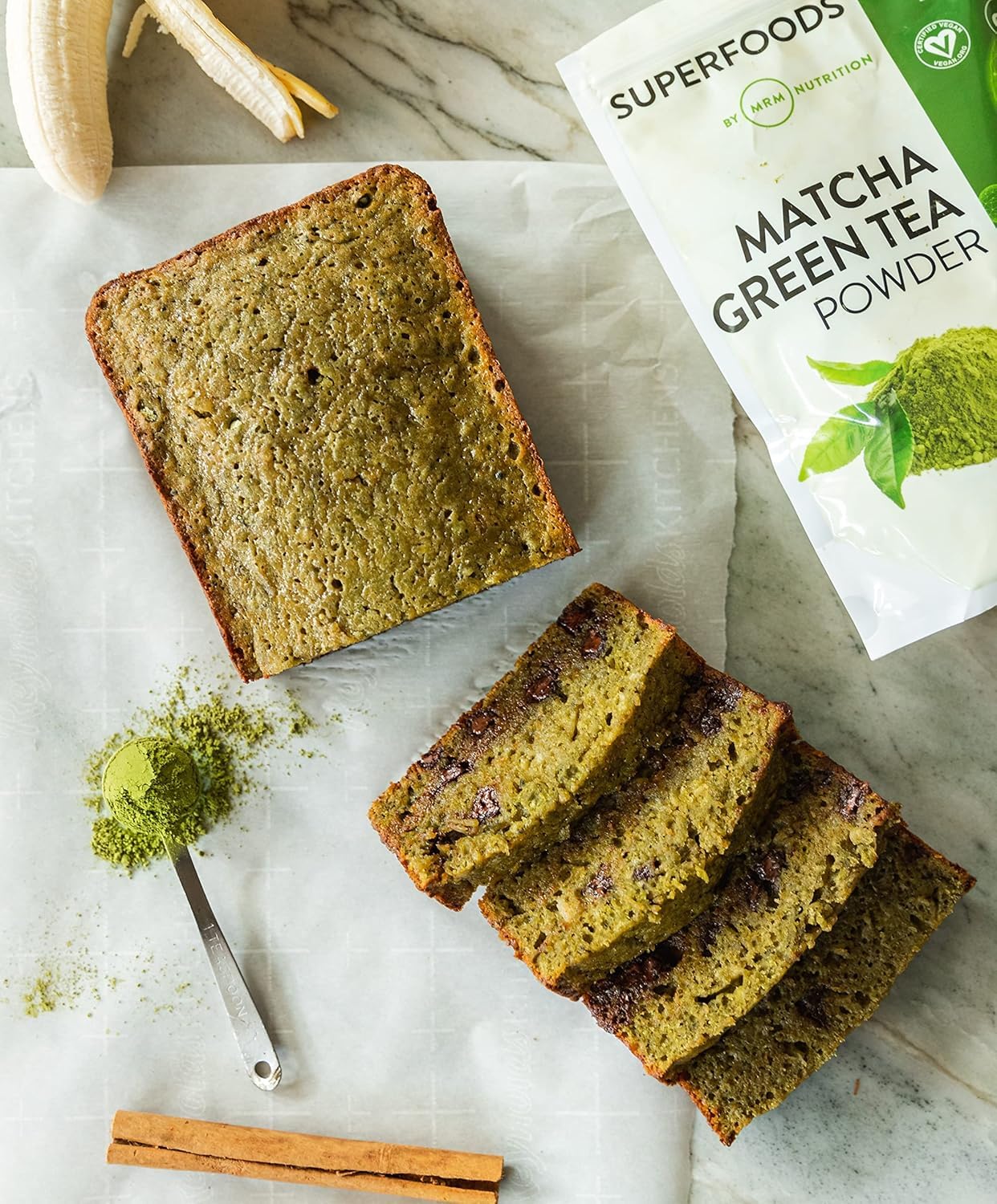 MRM Nutrition Superfoods Matcha Green Tea Powder - Grown In Japan, Superfood Powder for Matcha Lattes, Smoothies & Baking -Vegan, Gluten-Free