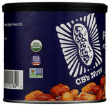 CB's Nuts Organic Sea Salt Kettle Roasted Peanuts - 1 Ingredient Plus Sea Salt, USA Grown, Slow Roasted in Small Batches, USDA Organic, Non-GMO