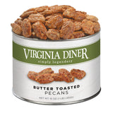 Virginia Diner Butter Toasted Pecans - Sweet Toasted Mammoth Georgia Pecans Gift Non-GMO, Preservative Free Gifts from Virginia Since 1929-16 Oz Can