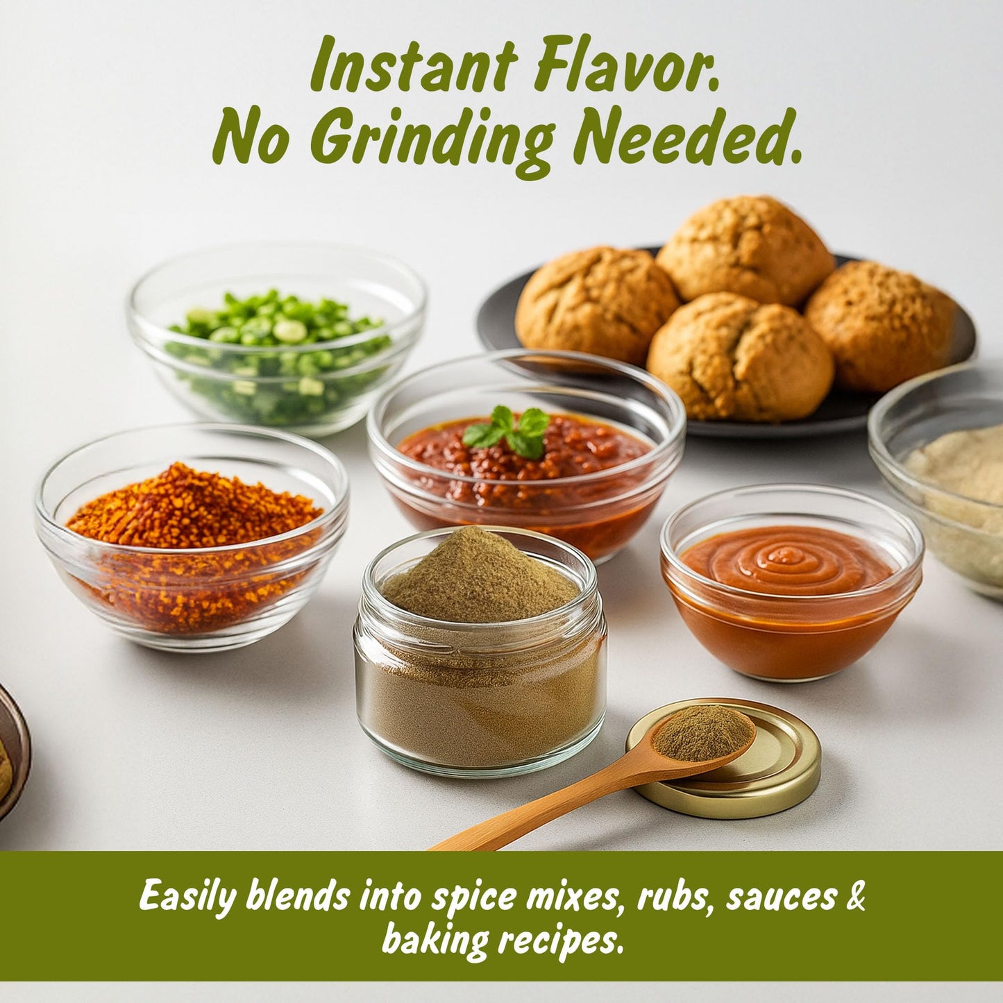 USDA Organic Coriander Powder (4 oz) - Spice Profile Freshly Ground Dhaniya & Cilantro Molido, Lab Tested for Purity