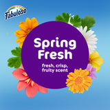 Fabuloso Multi-Purpose Cleaner and Floor Cleaner, 2X Concentrated Formula, Long-Lasting Freshness, Spring Fresh Scent, 56 oz