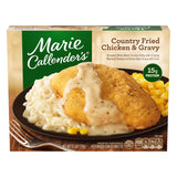 Marie Callender's Country Fried Chicken and Gravy, Convenient Oven or Microwave Meal with Chicken and Mashed Potatoes, Frozen Meal, 13.1 OZ