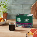 Starbucks French Roast, Dark Roast Coffee, Single Serve Keurig K-Cup Pods, 24 Capsules