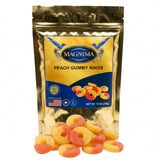 Peach Gummy Rings ? Gluten-Free, Fat-Free, Soft & Chewy Texture ? Fun Gourmet Snack ? 12oz Resealable Pouch